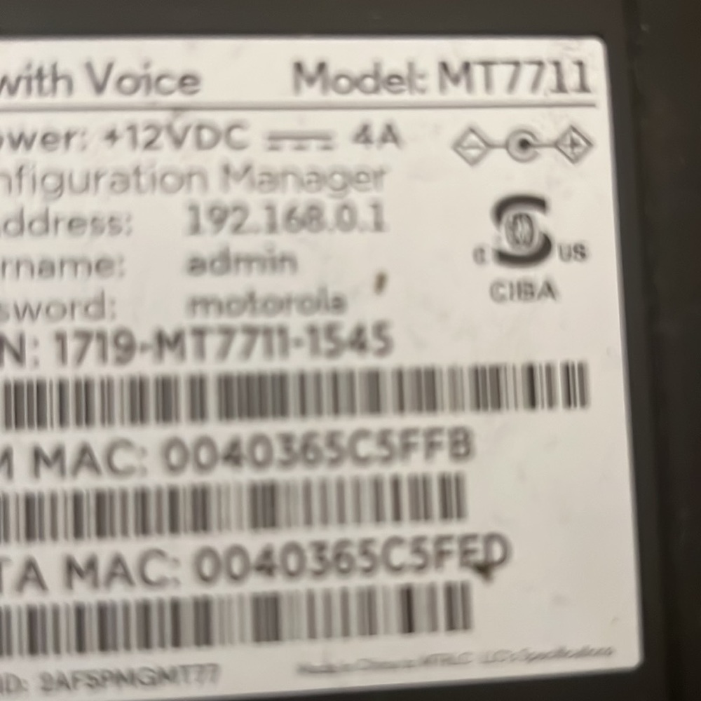 Motorola Modem - Picture 3 of 4